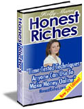 Honest Riches Book Image